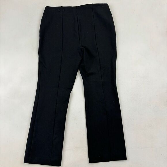 Rafaella Comfort Black Center Seam Pull On Pants Leggings Sz S Small Stretch - Picture 7 of 7